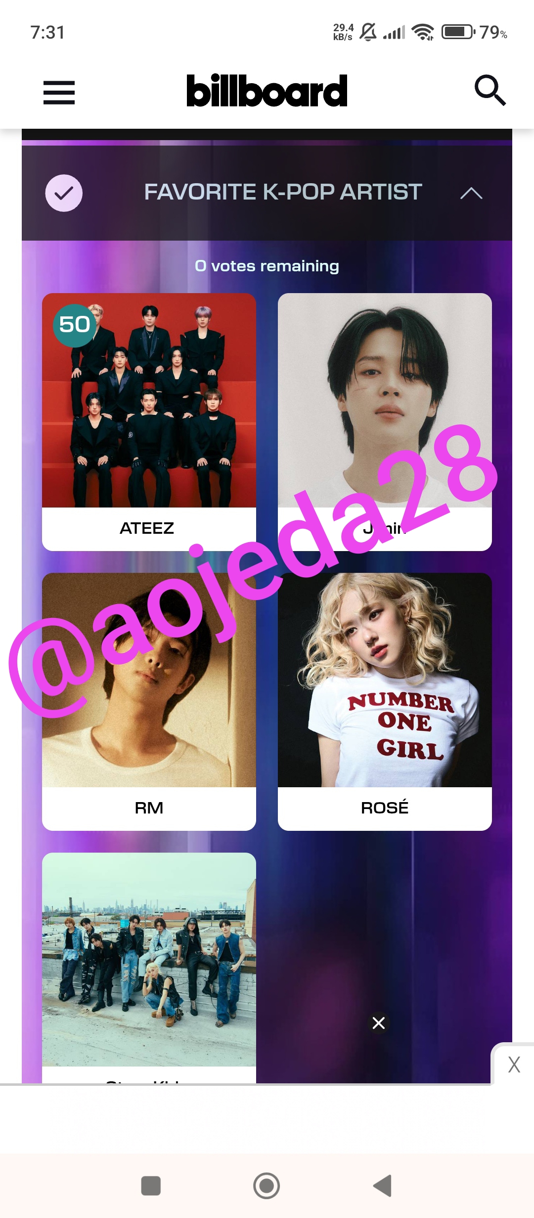 Latest photo of Yunho (ATEEZ)