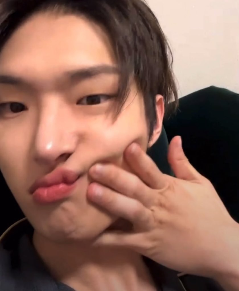 A moment captured by Mingi (ATEEZ)'s fan