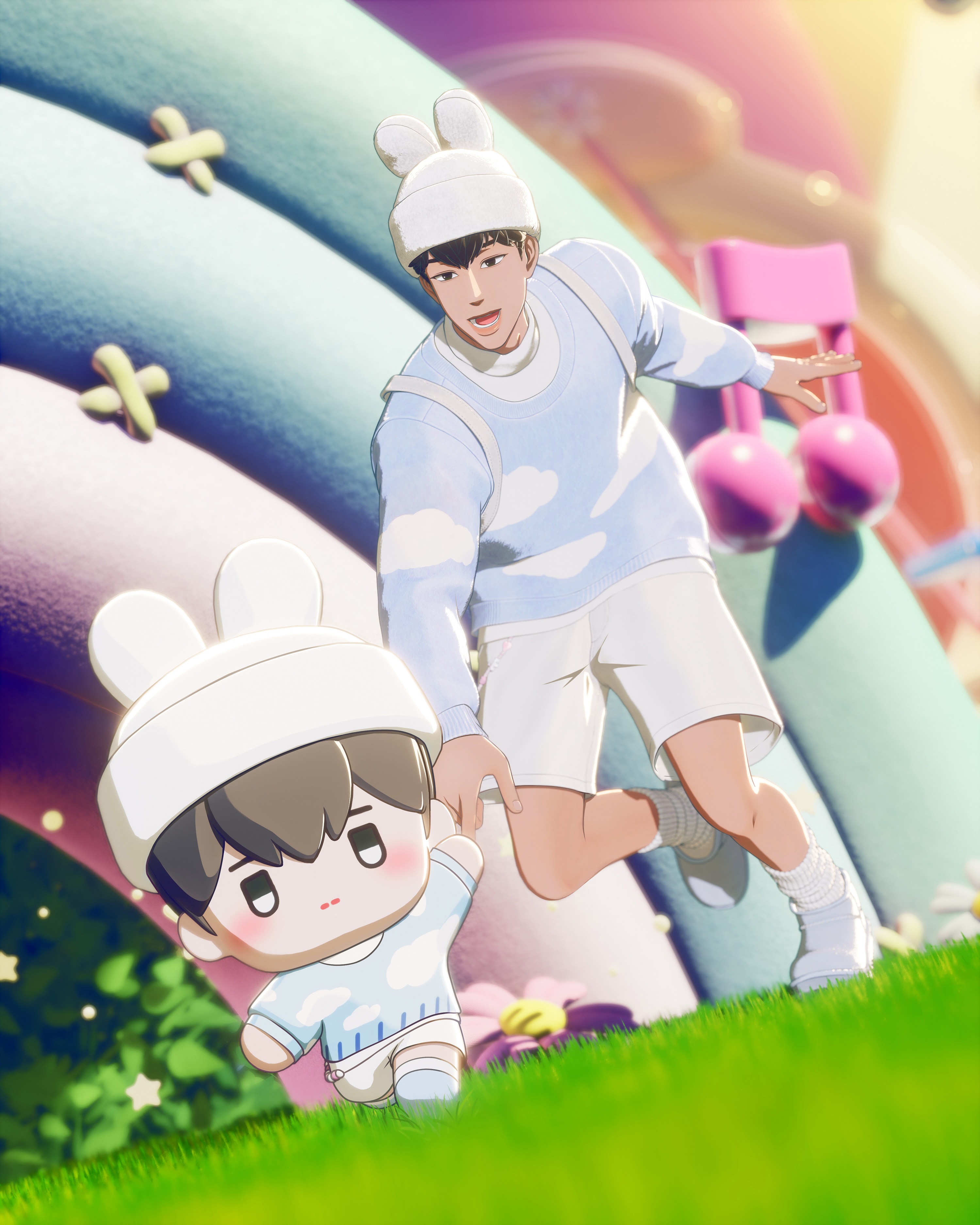 A moment captured by Hamin (PLAVE)'s fan