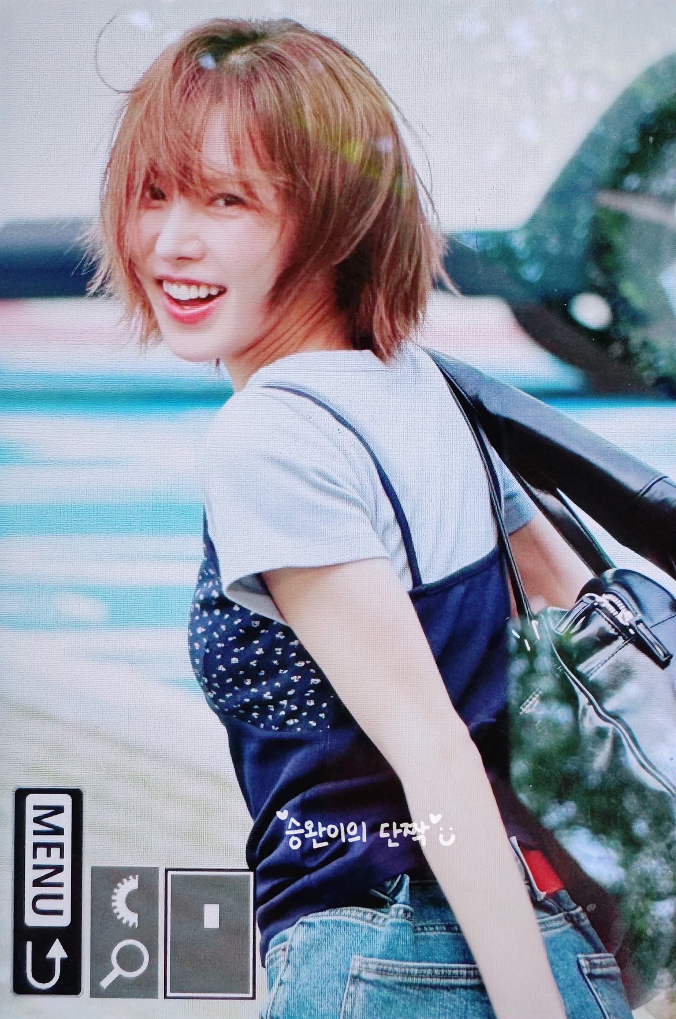 A moment captured by Wendy (Red Velvet)'s fan