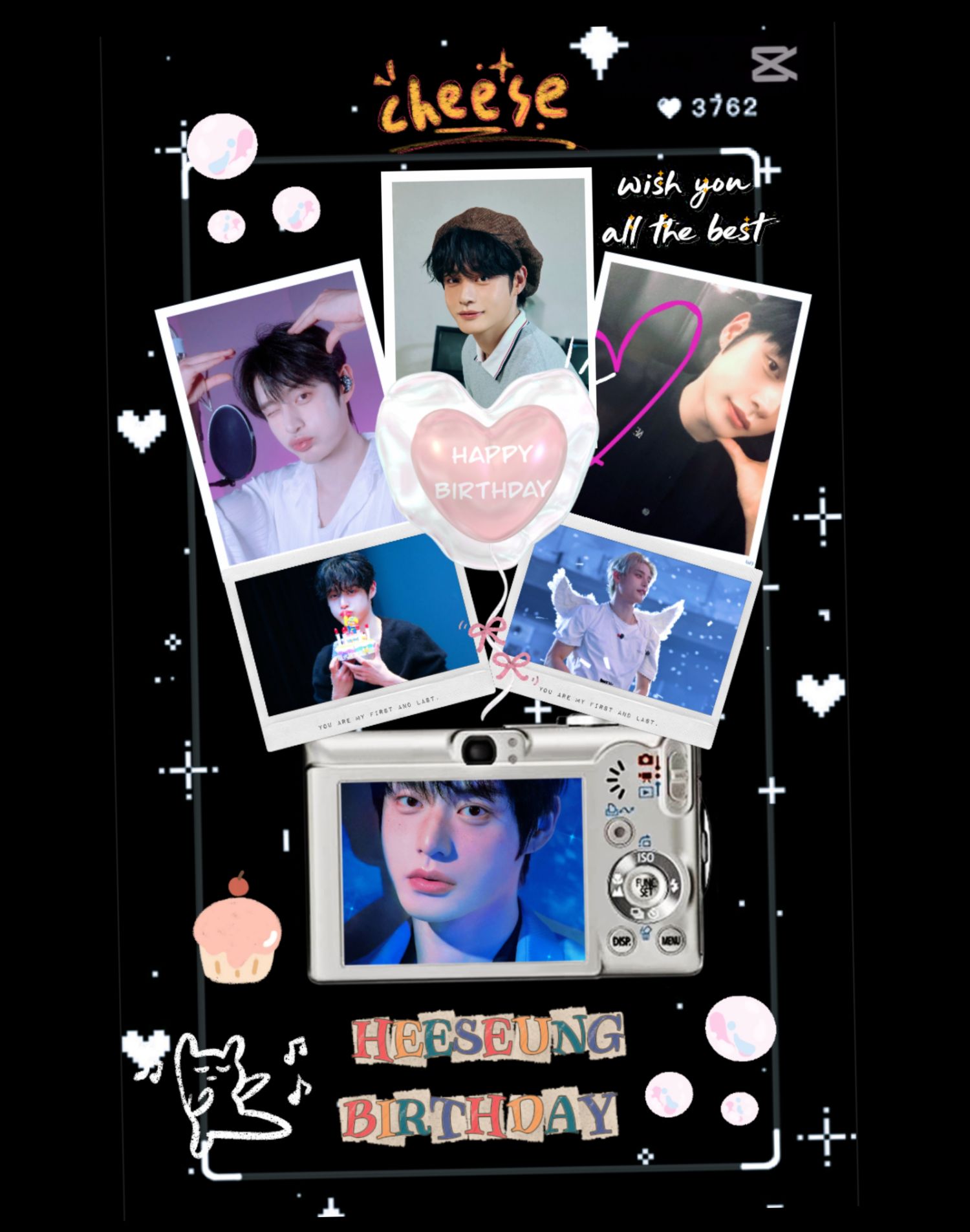 A moment captured by Kim Jiwoong (ZEROBASEONE)'s fan