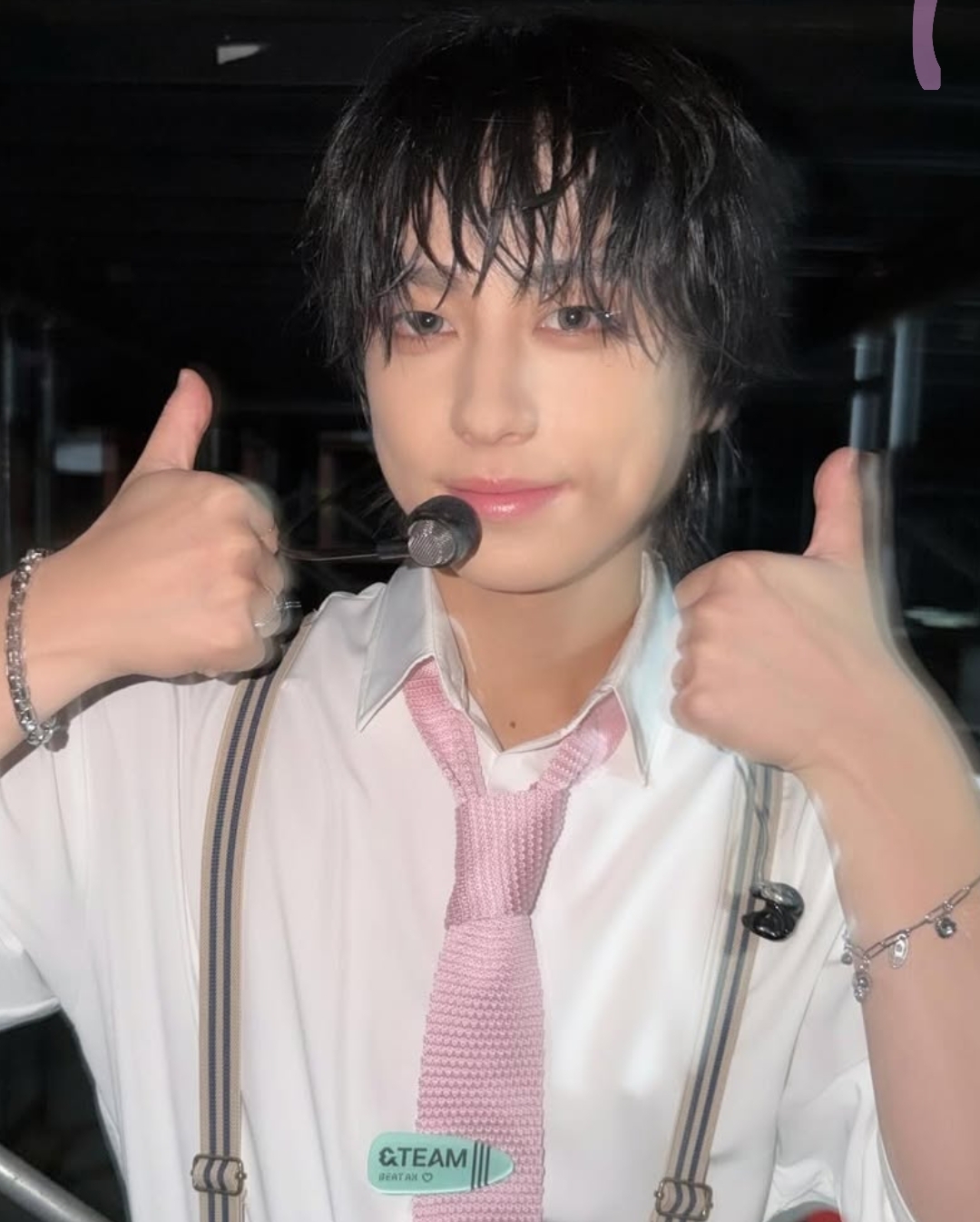 Behind-the-scenes cut of Taki (&TEAM)