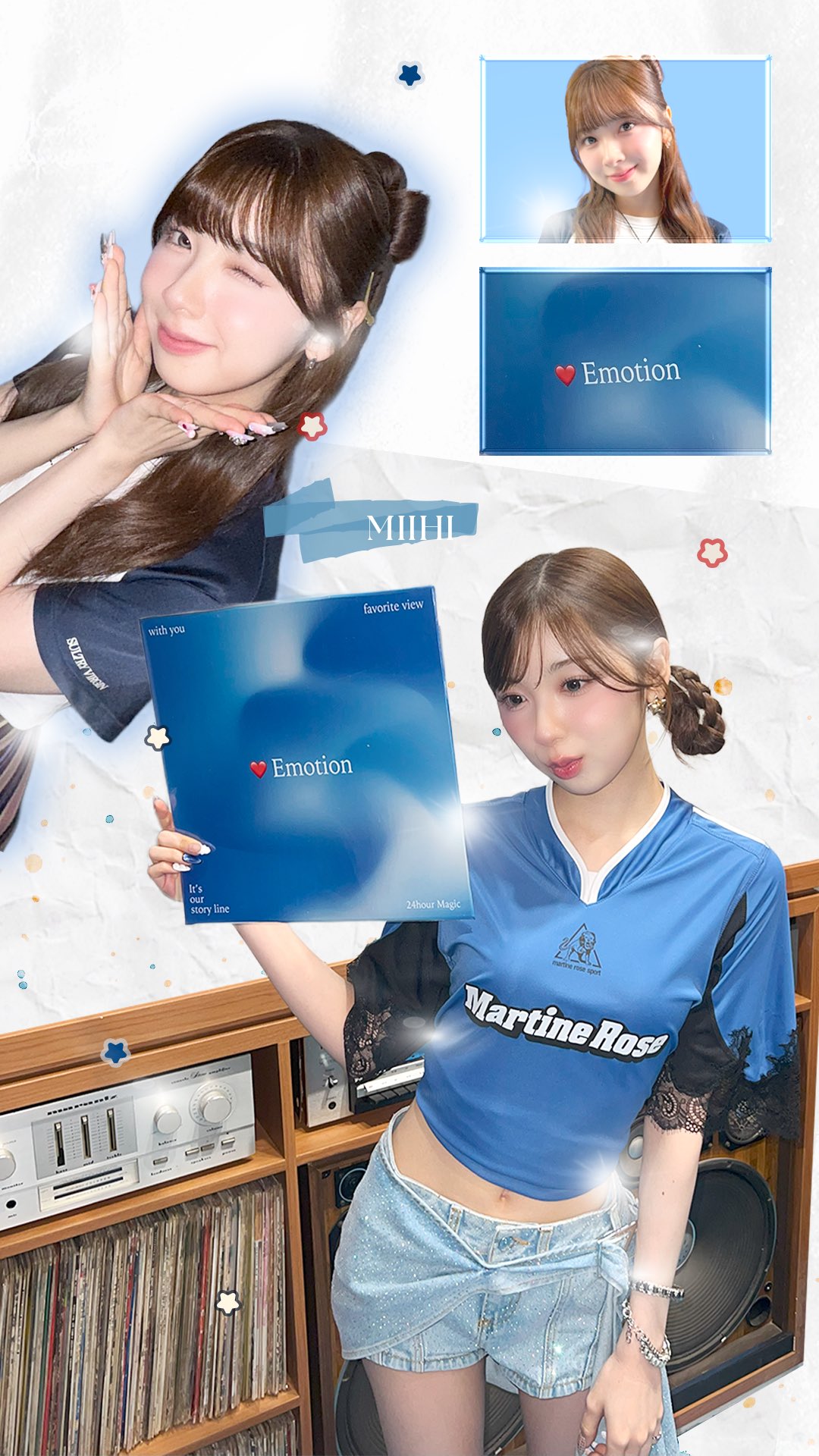 Behind-the-scenes cut of Miihi (NiziU)