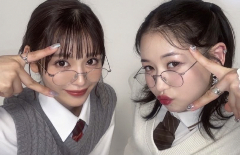 Recent activity shot of Kasahara Momona (ME:I)