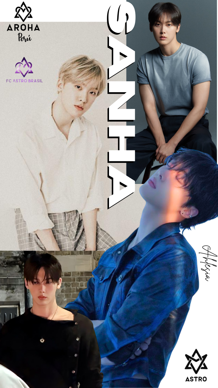Wallpaper penuh perasaan yang dibagikan untuk Sanha (ASTRO)