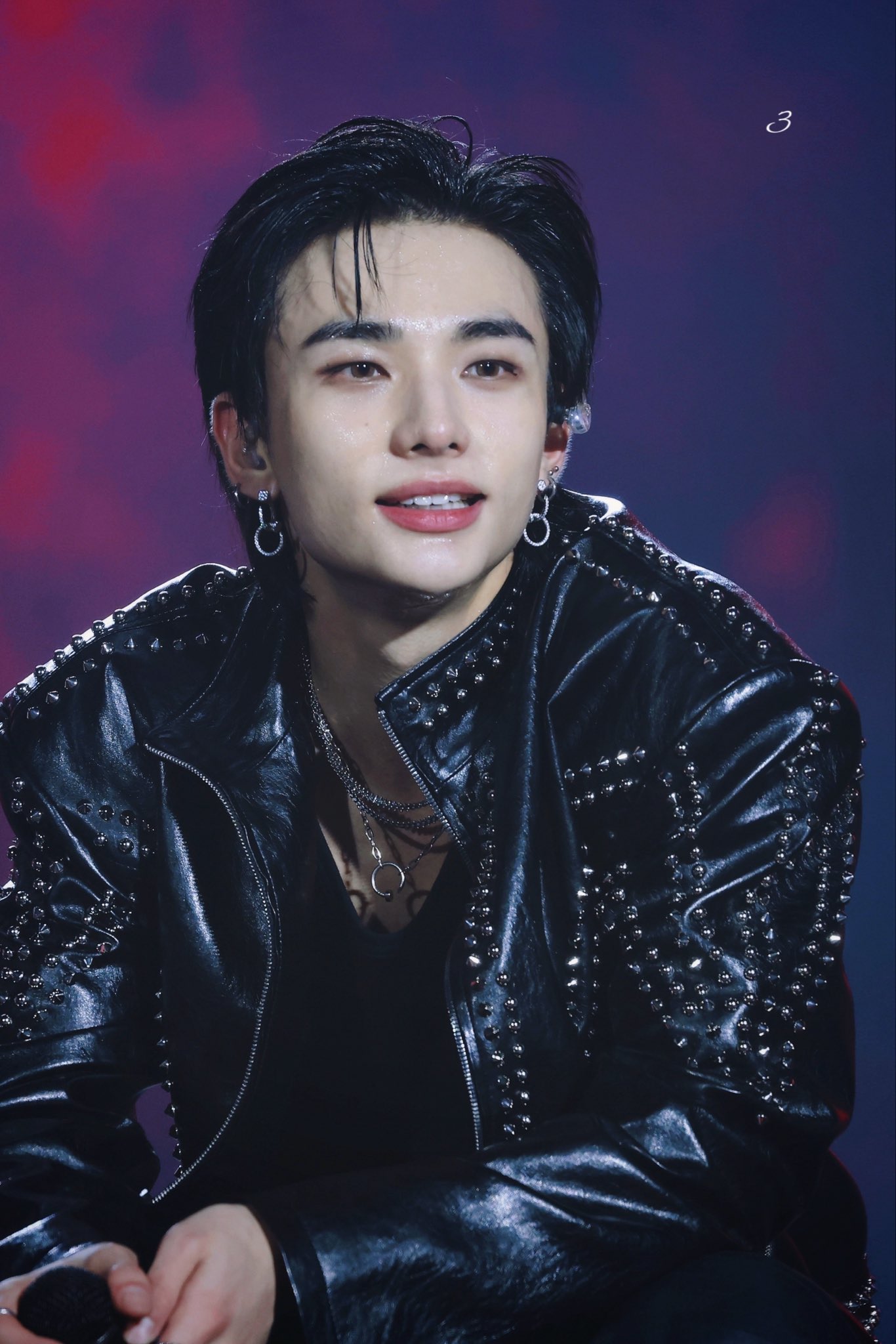 Behind-the-scenes cut of Hyunjin (Stray Kids)