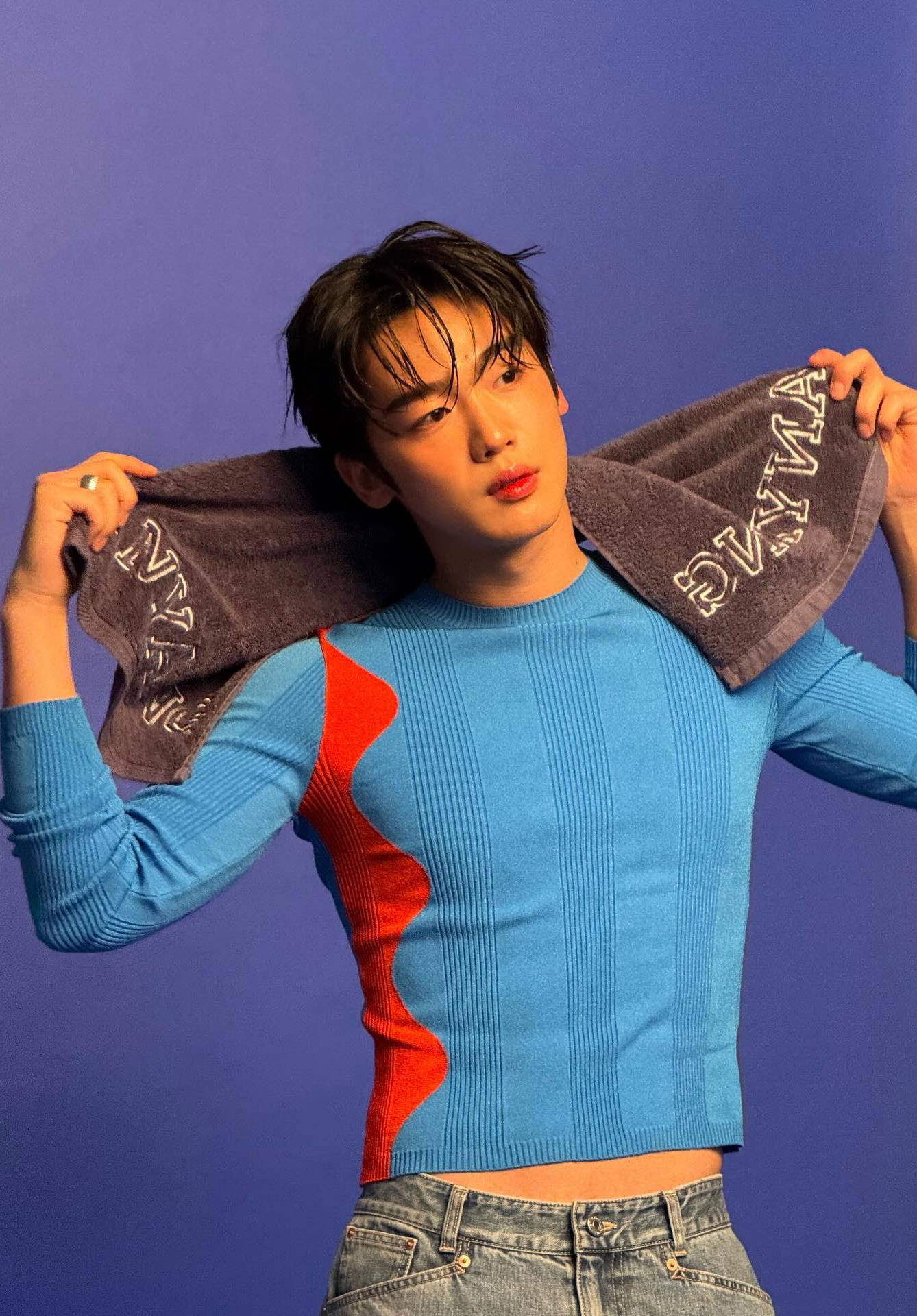 Recent activity shot of Kim Yohan (WEi)