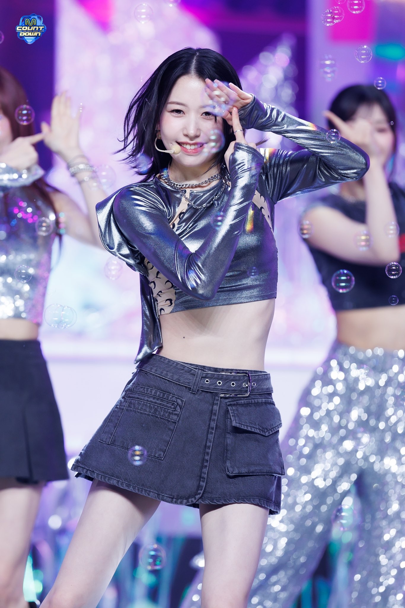 Recent activity shot of Kasahara Momona (ME:I)