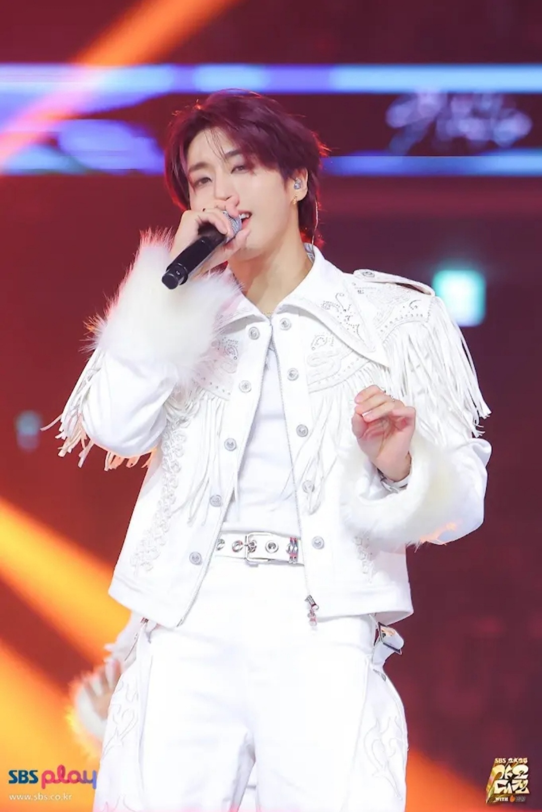 A moment captured by HAN (Stray Kids)'s fan