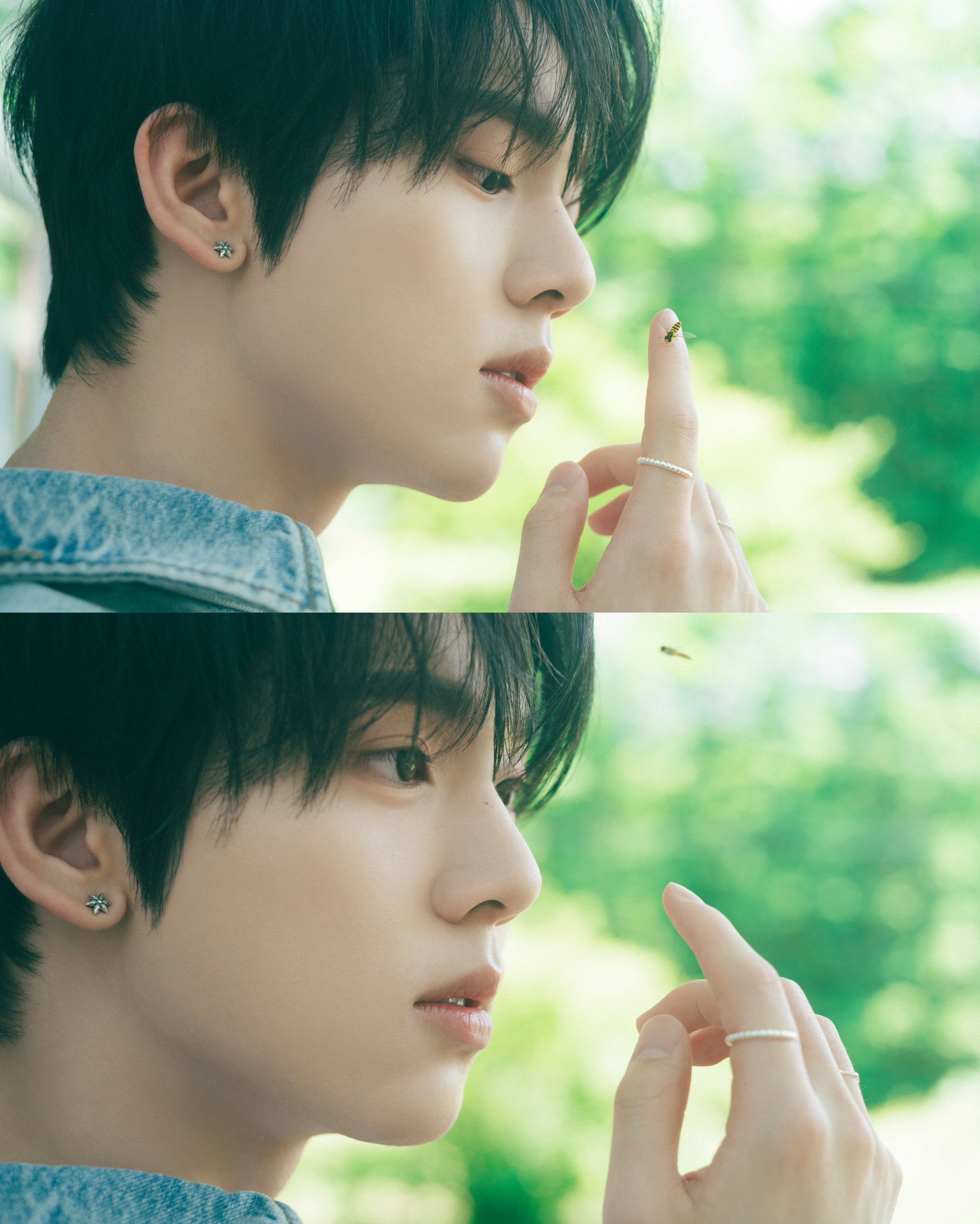 Behind-the-scenes cut of Han Yujin (ZEROBASEONE)