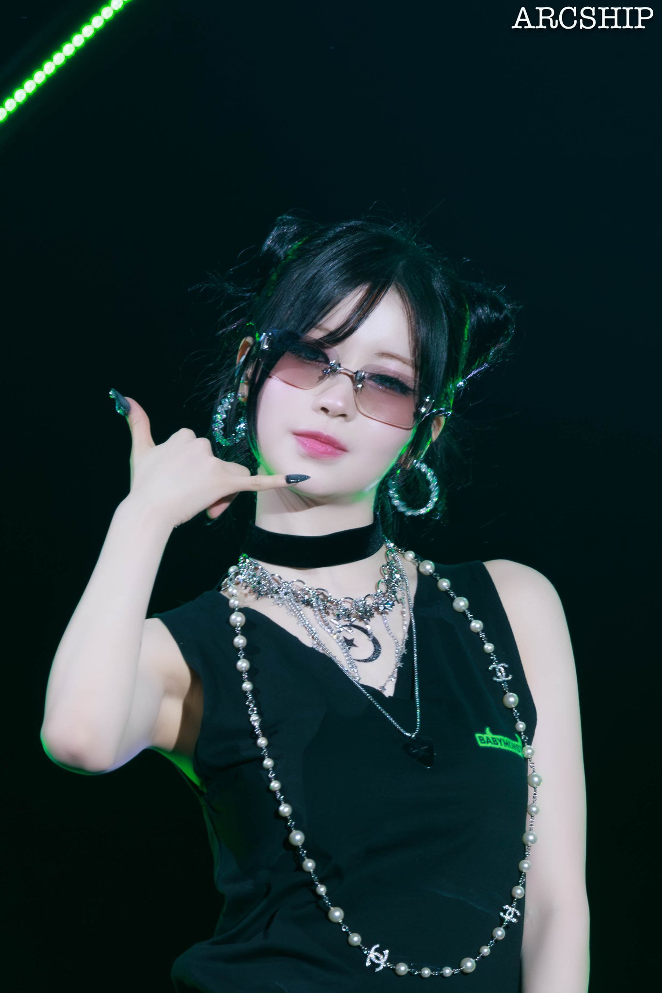 Recent activity shot of Asa (BABYMONSTER)