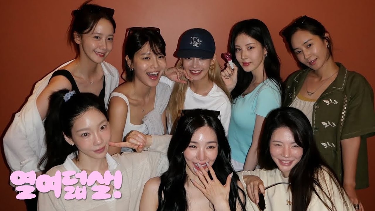 Behind-the-scenes cut of Girls' Generation