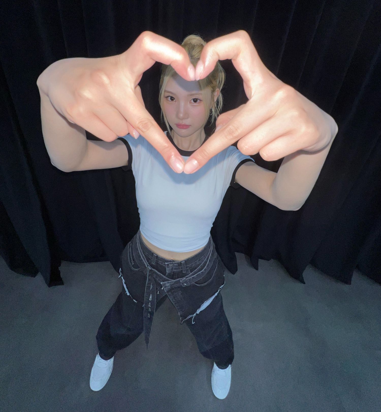 Recent activity shot of Juun (Hearts2Hearts)