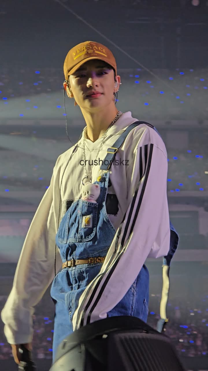 Behind-the-scenes cut of Hyunjin (Stray Kids)