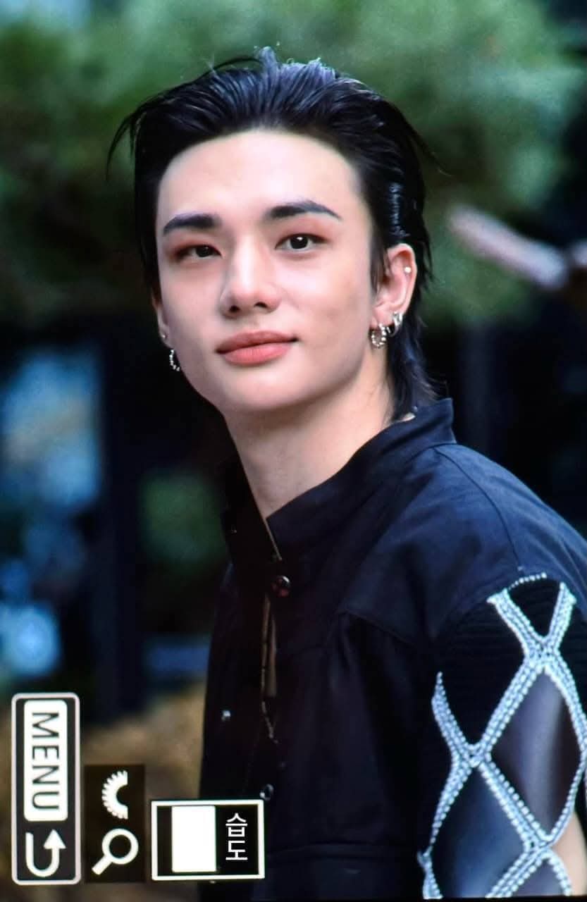 A moment captured by Hyunjin (Stray Kids)'s fan