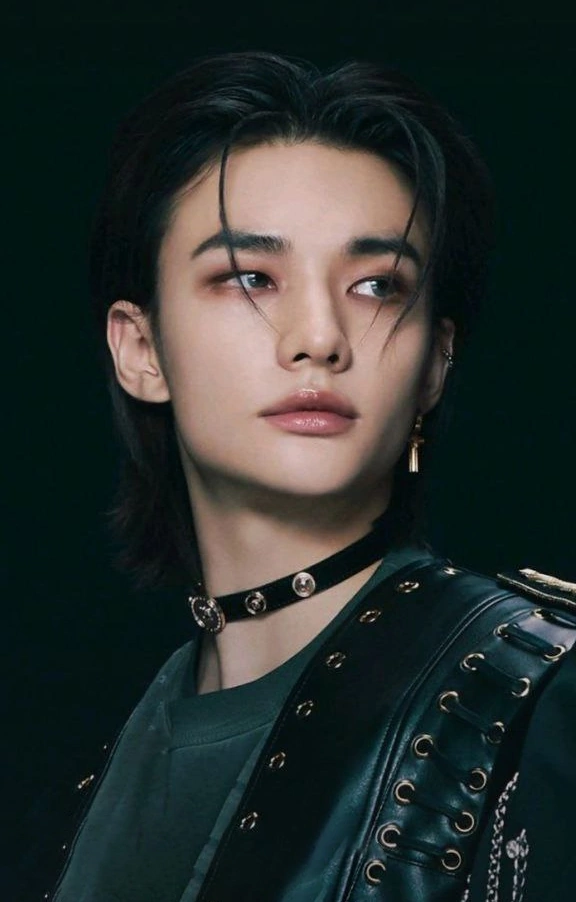 Behind-the-scenes cut of Hyunjin (Stray Kids)