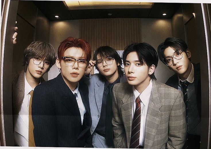 TOMORROW X TOGETHER粉絲拍下的瞬間