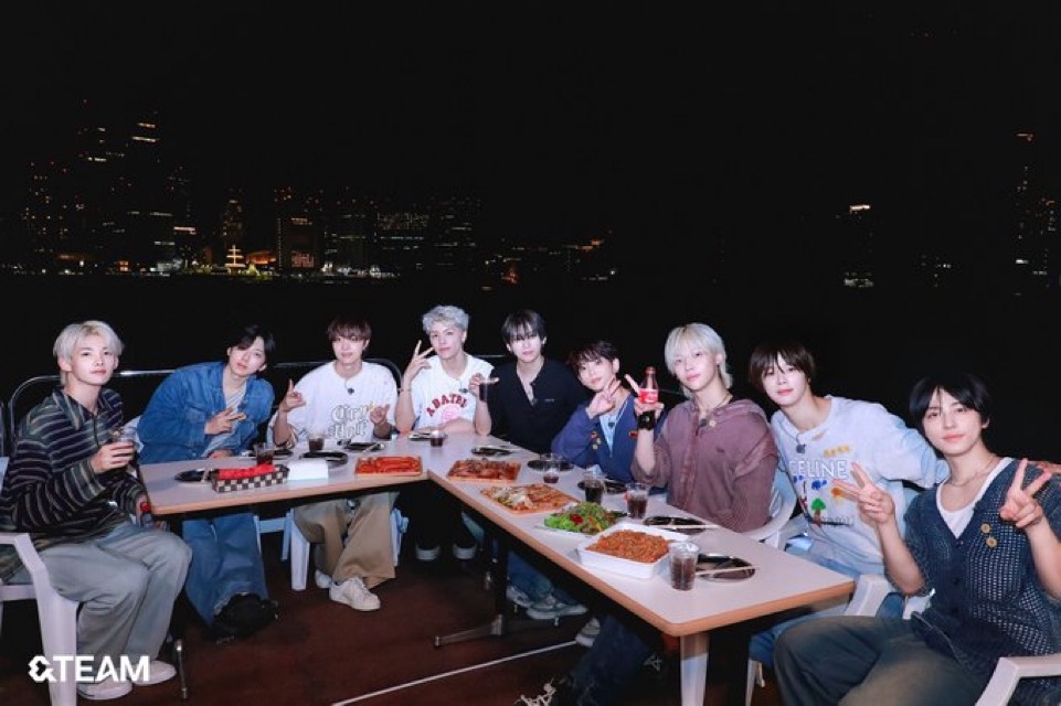 A moment captured by Yuma (&TEAM)'s fan