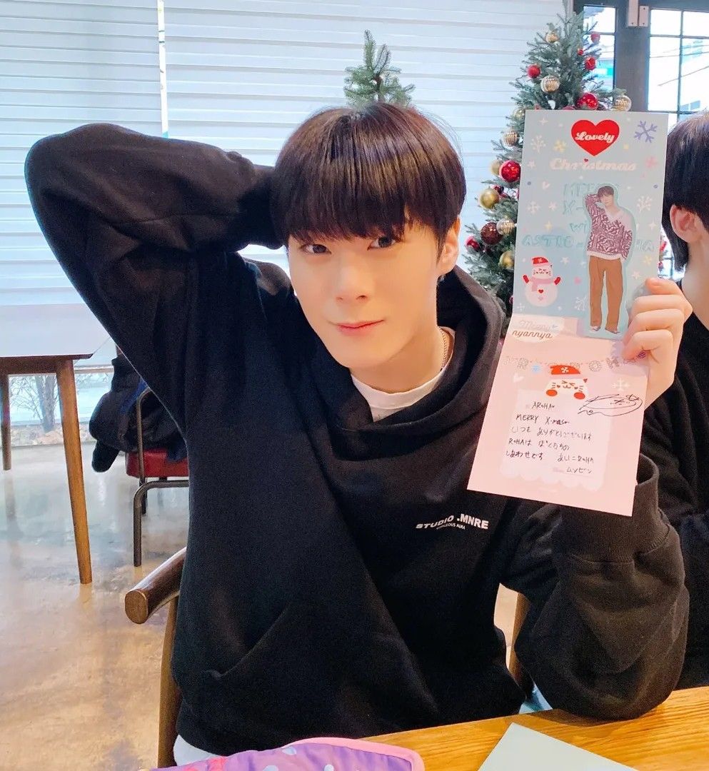 Recent activity shot of Moonbin (ASTRO)
