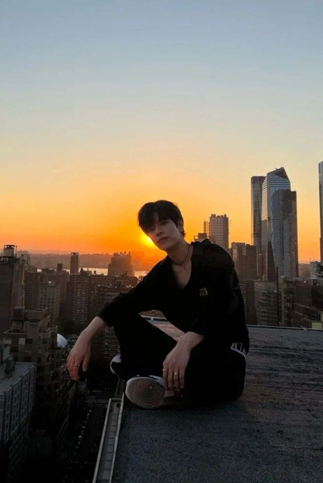 Recent activity shot of Seungmin (Stray Kids)