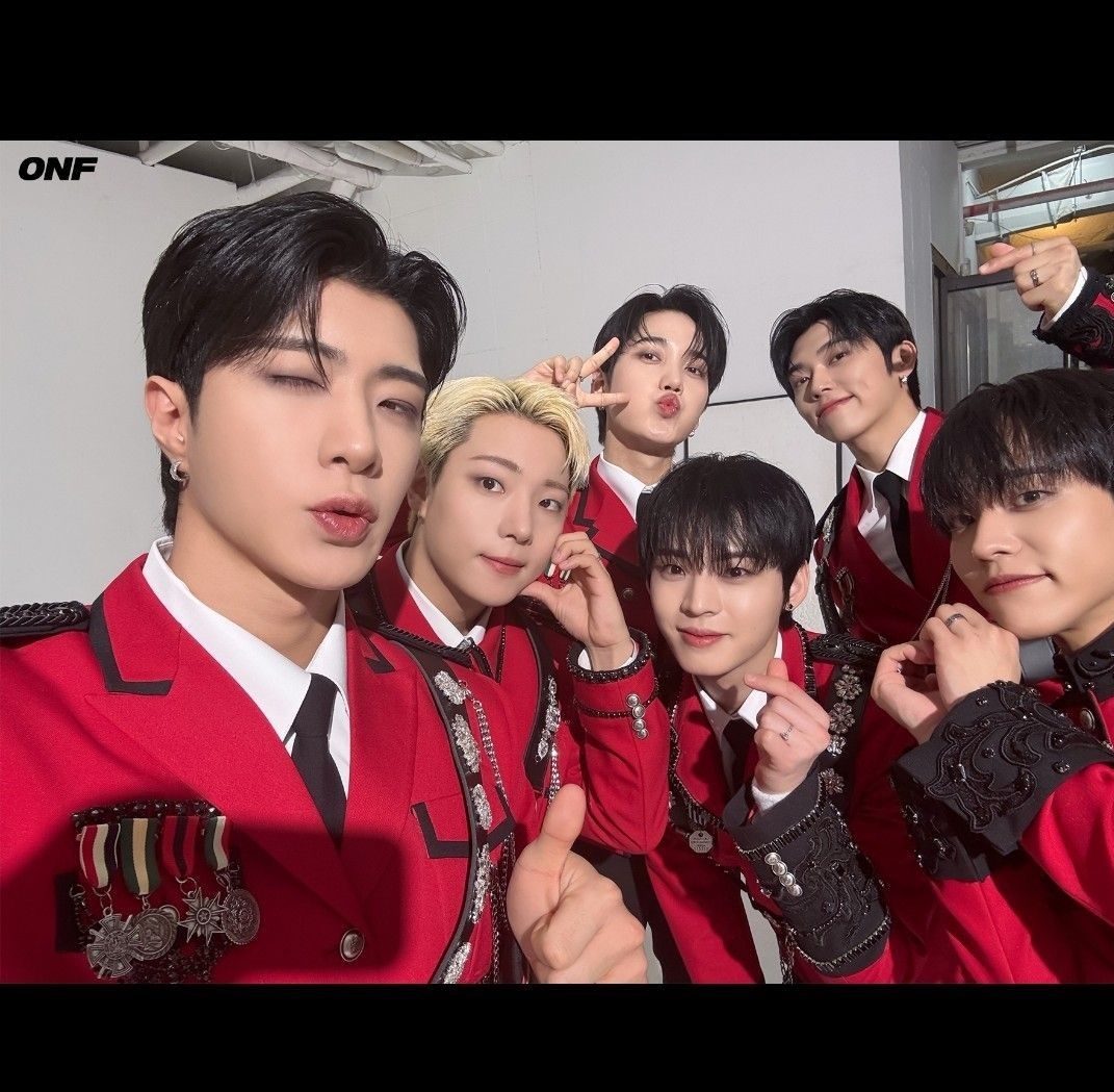 A moment captured by ONF's fan