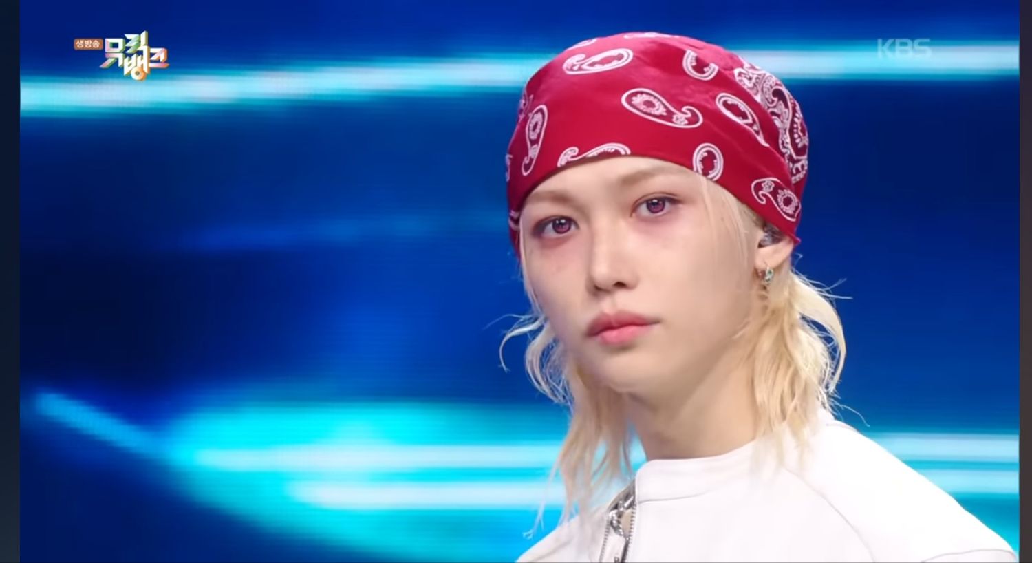 Recent activity shot of Felix (Stray Kids)