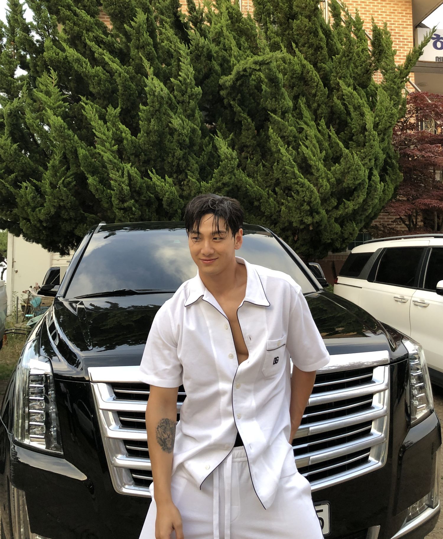 A moment captured by Baekho's fan