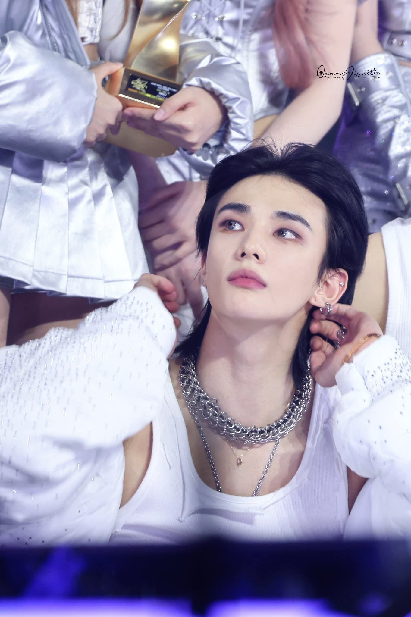 Latest photo of Hyunjin (Stray Kids)