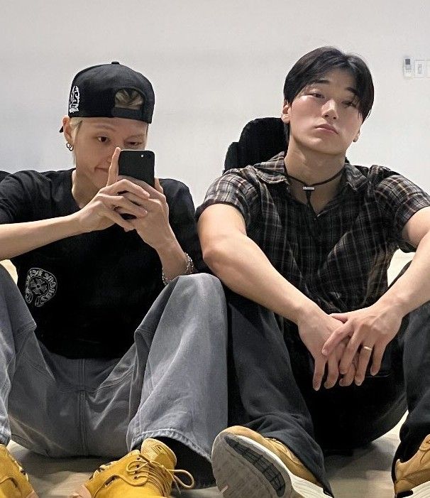 A moment captured by San (ATEEZ)'s fan