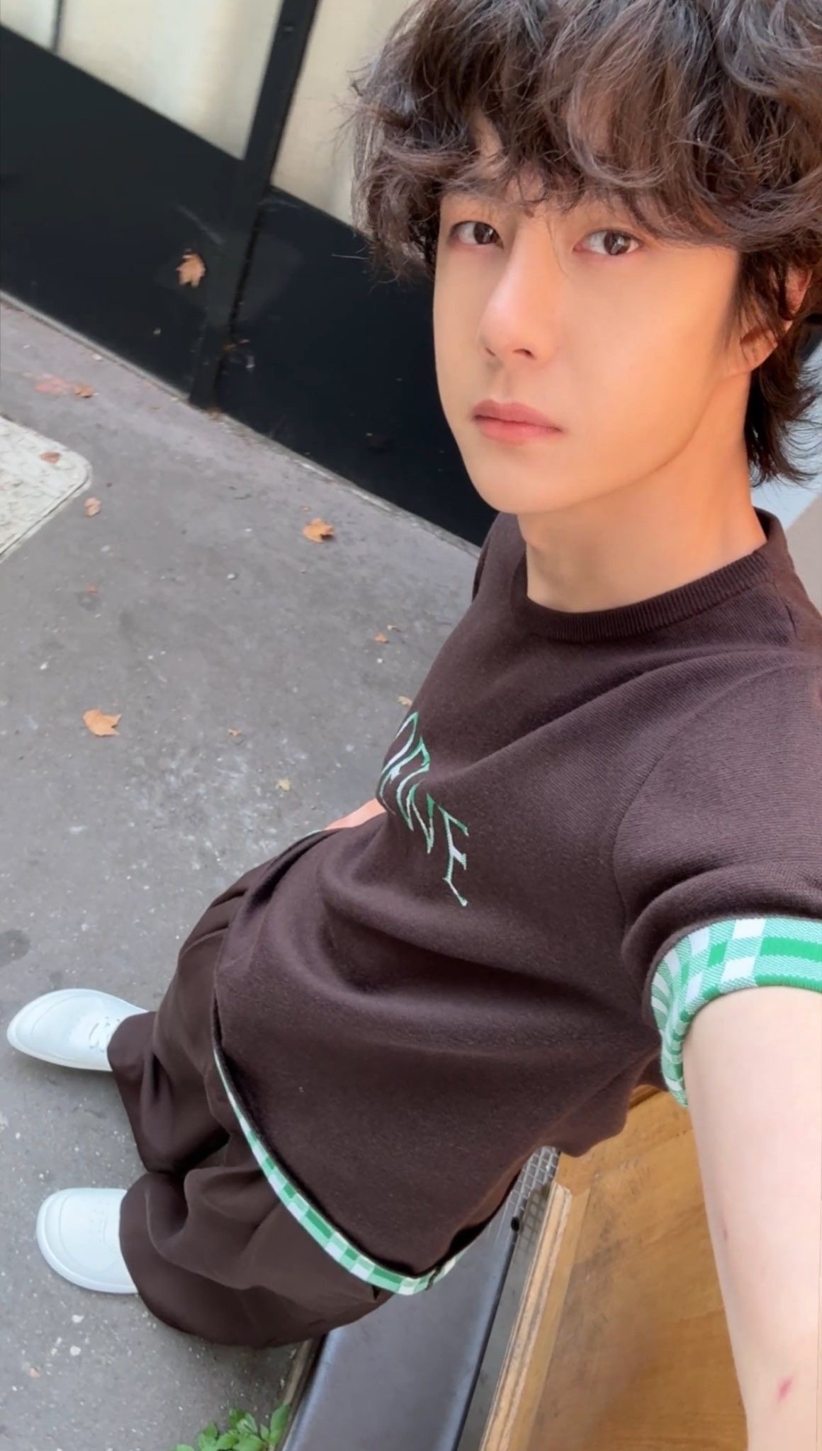 Behind-the-scenes cut of Wang Yibo