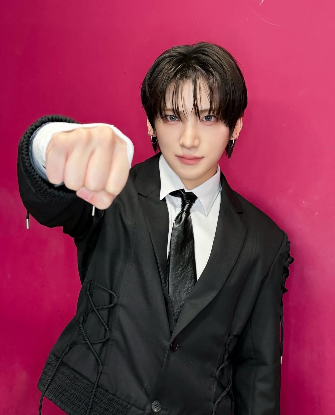 Momen yang diabadikan oleh penggemar Yuma (&TEAM)