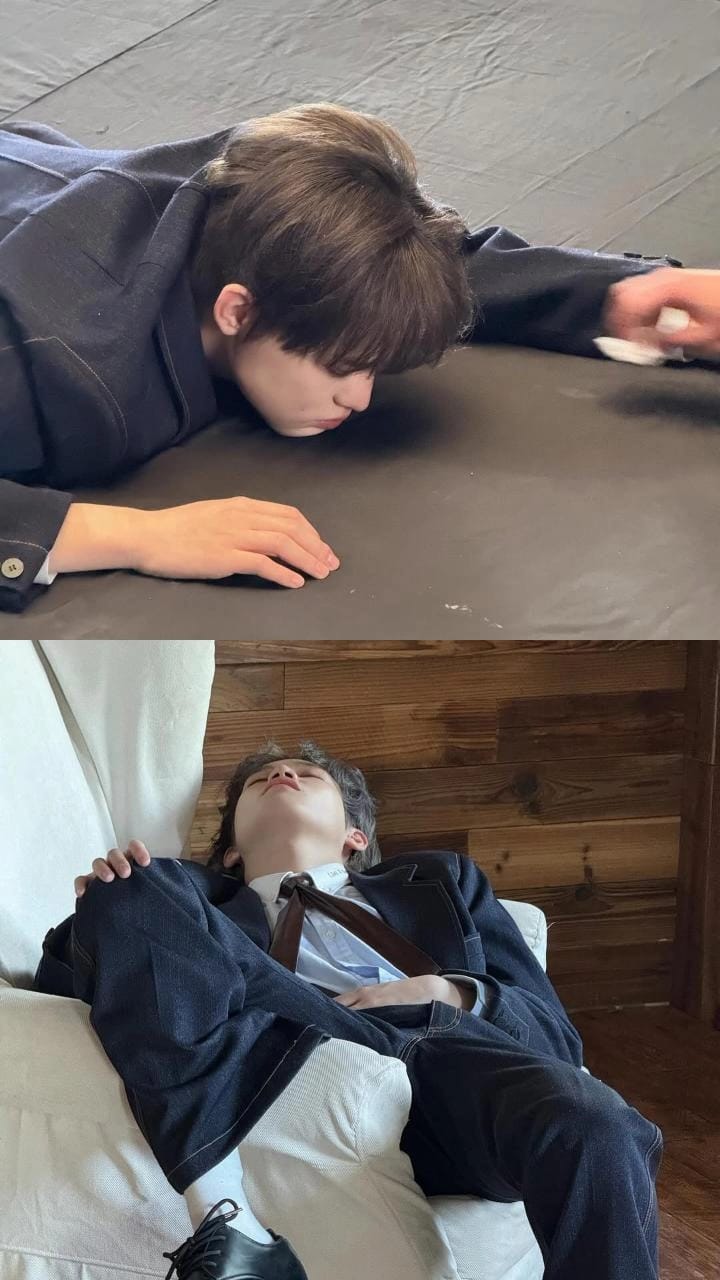 A heartfelt wallpaper shared by Chenle (NCT DREAM)'s fans