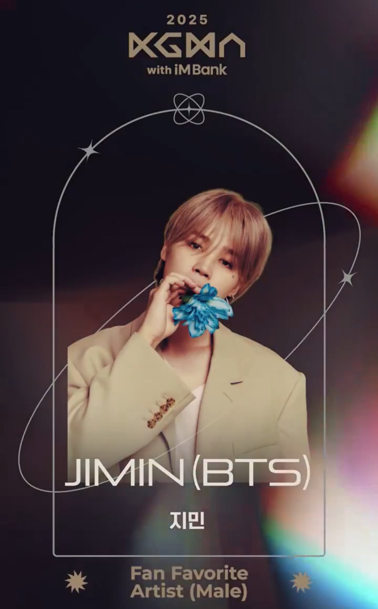 A moment captured by Jimin (BTS)'s fan