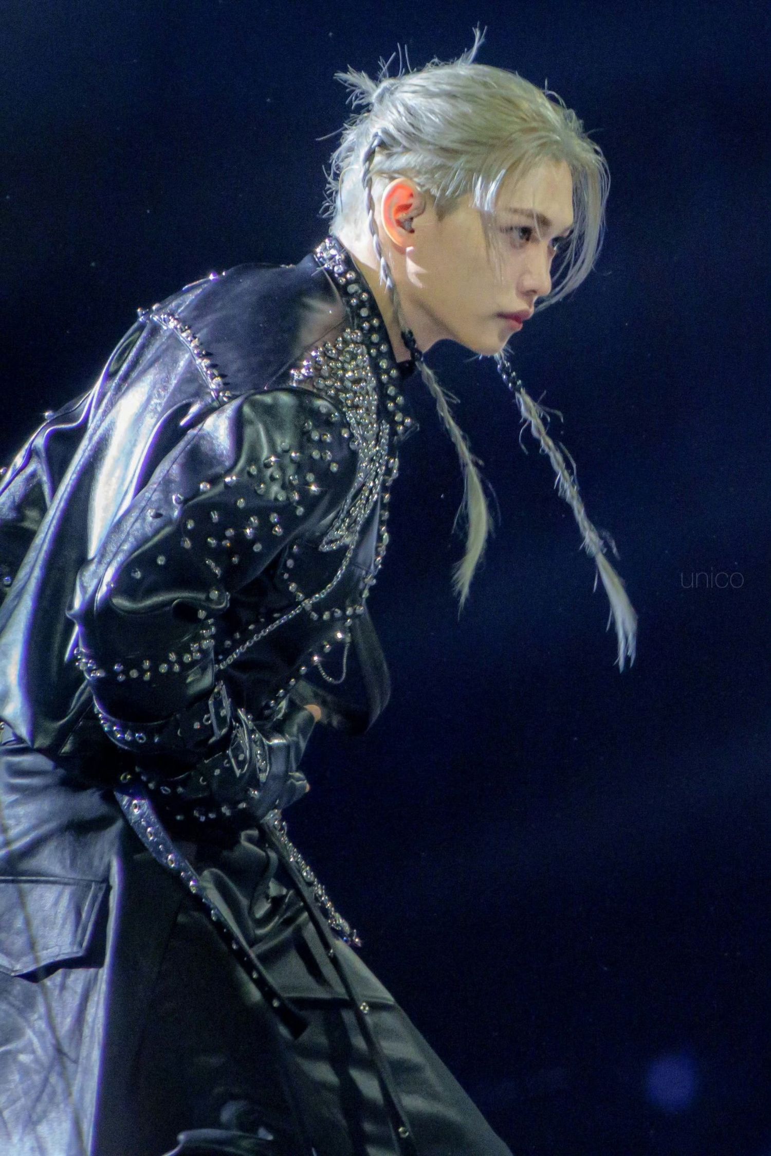 Recent activity shot of Felix (Stray Kids)