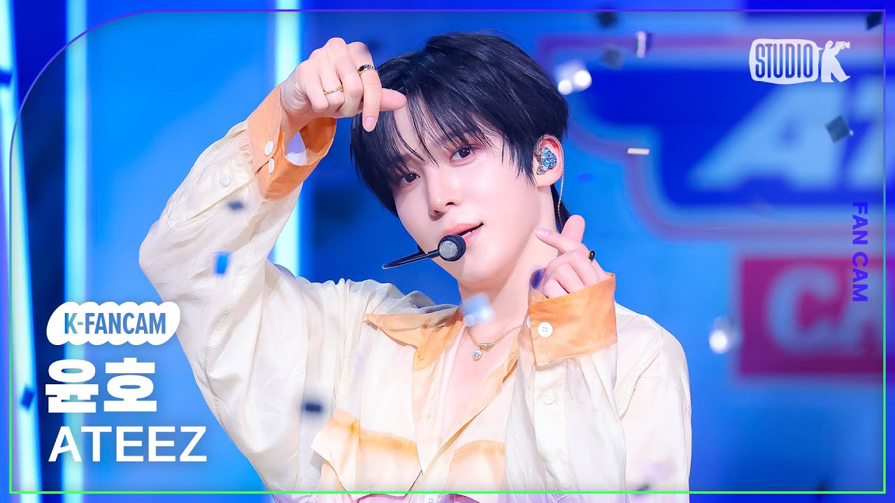 Behind-the-scenes cut of Yunho (ATEEZ)