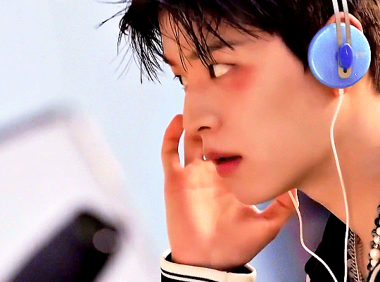 Recent activity shot of Seungmin (Stray Kids)