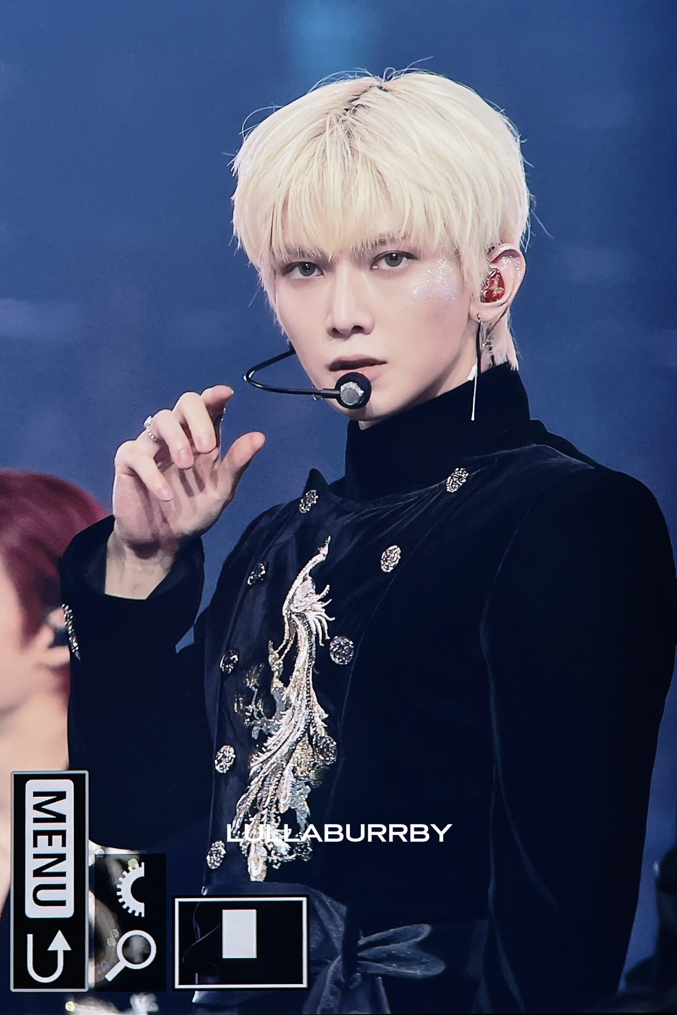 Recent activity shot of Yeosang (ATEEZ)