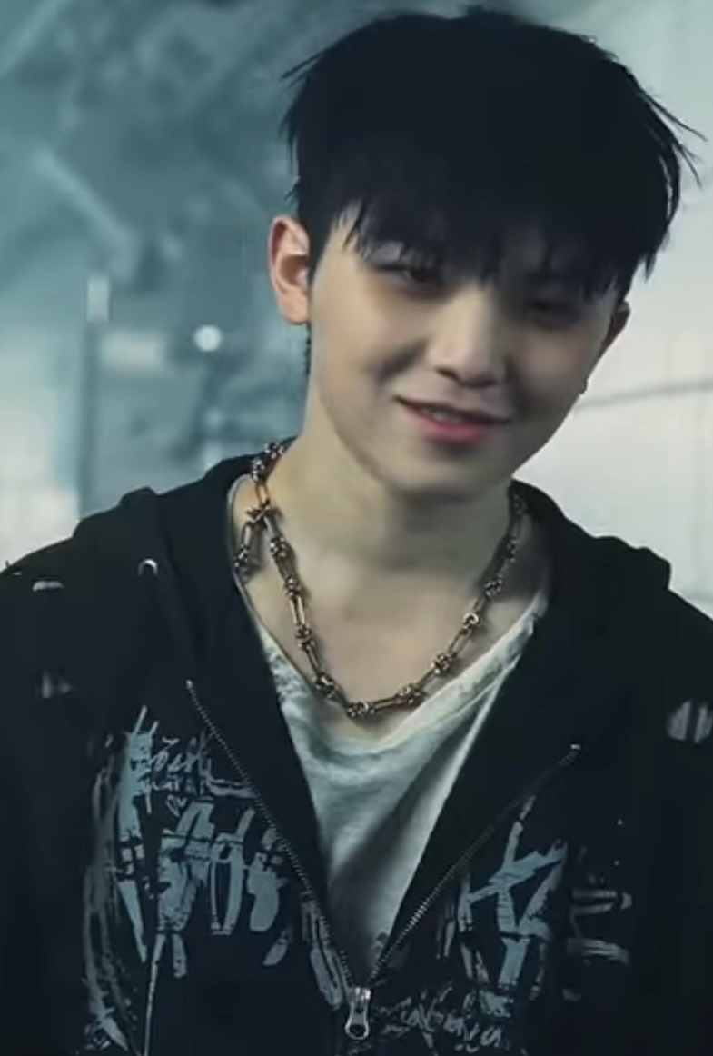 Recent activity shot of Woozi (SEVENTEEN)