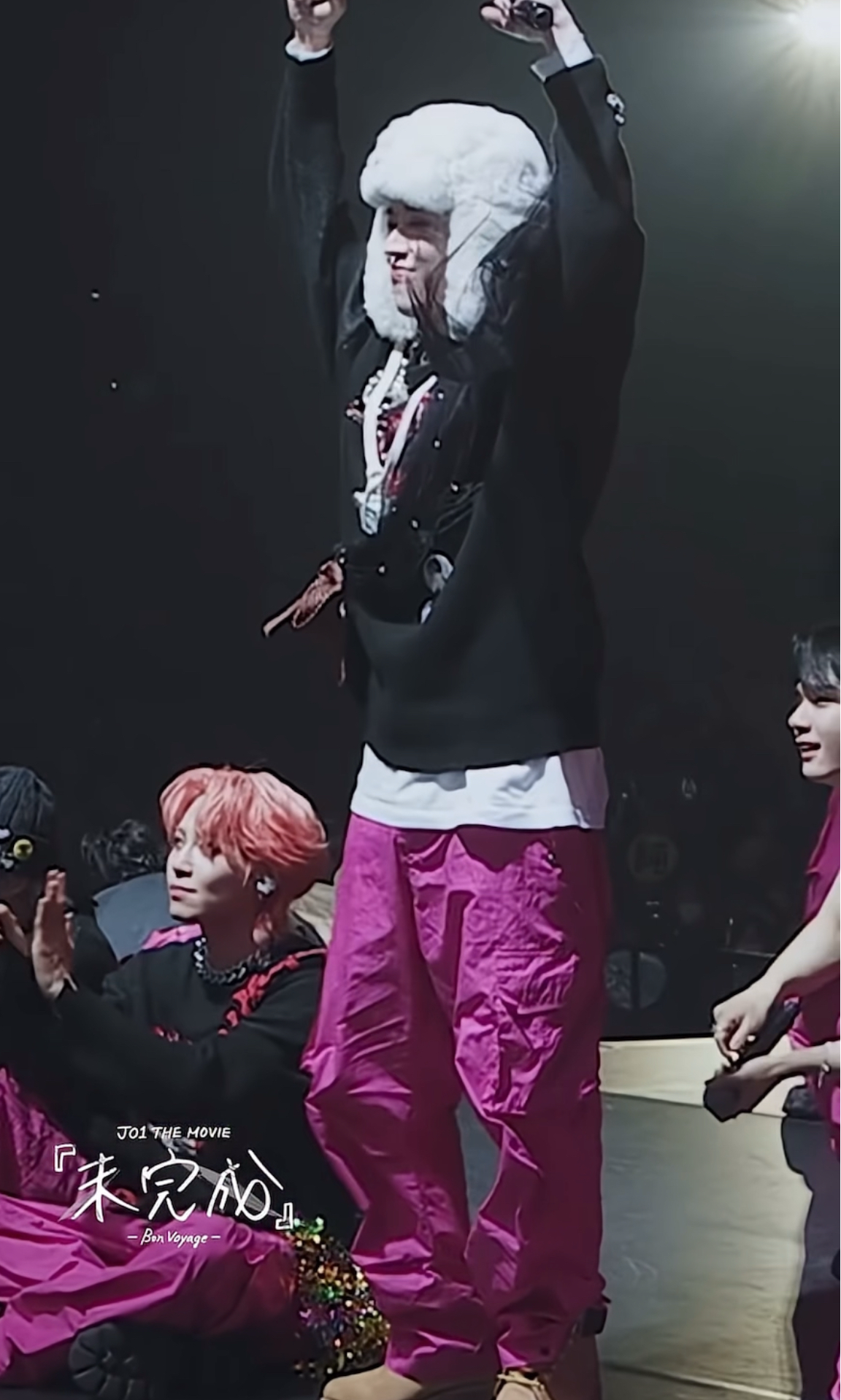 A moment captured by Shiroiwa Ruki (JO1)'s fan