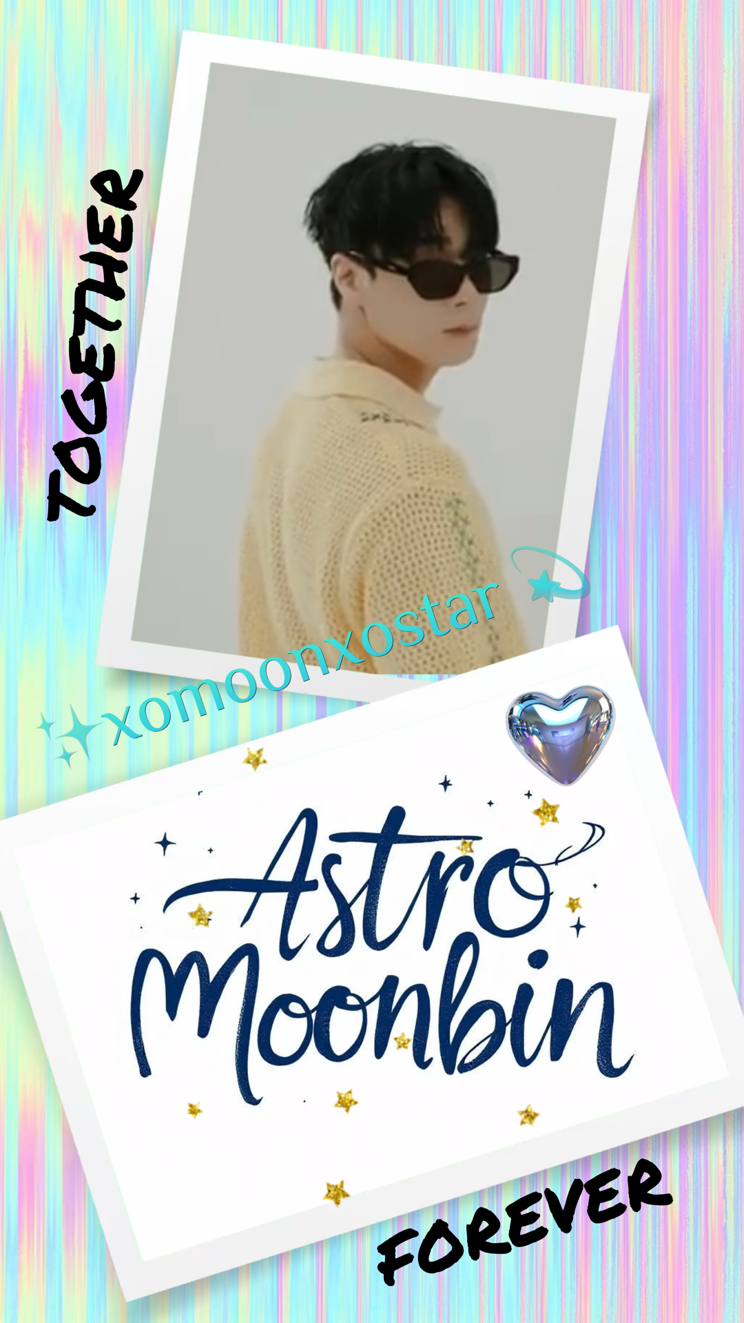 Recent activity shot of Moonbin (ASTRO)