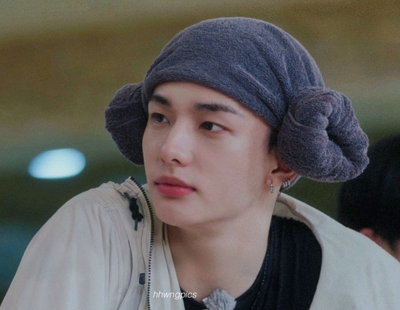 Recent activity shot of Hyunjin (Stray Kids)