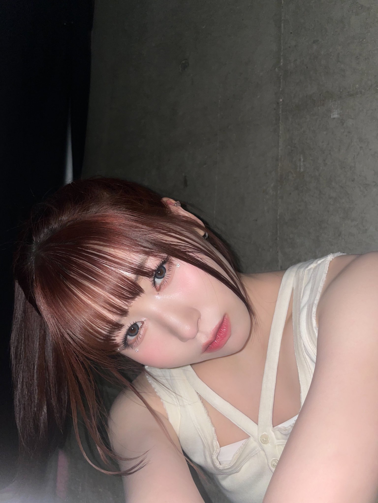 A moment captured by Kasahara Momona (ME:I)'s fan