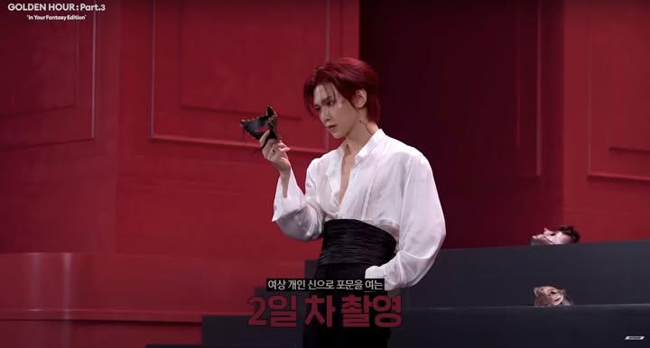 A moment captured by Yeosang (ATEEZ)'s fan
