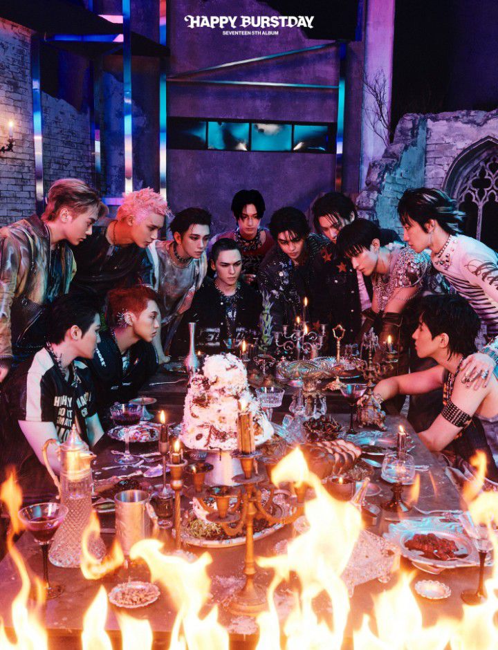 Recent activity shot of SEVENTEEN