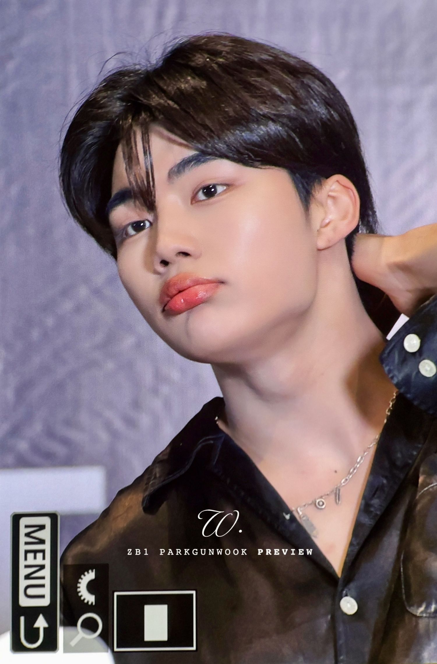 Recent activity shot of Park Gunwook (ZEROBASEONE)