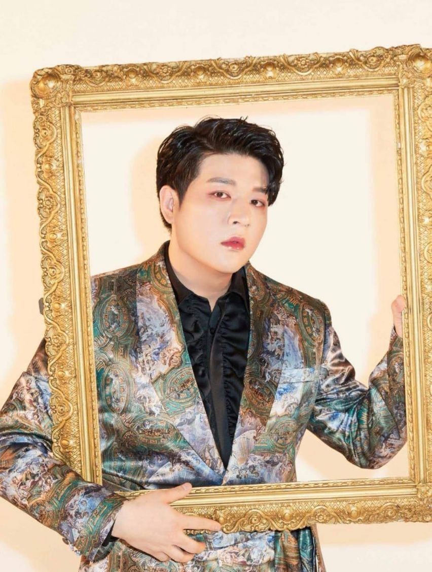 Behind-the-scenes cut of Shindong (Super Junior)