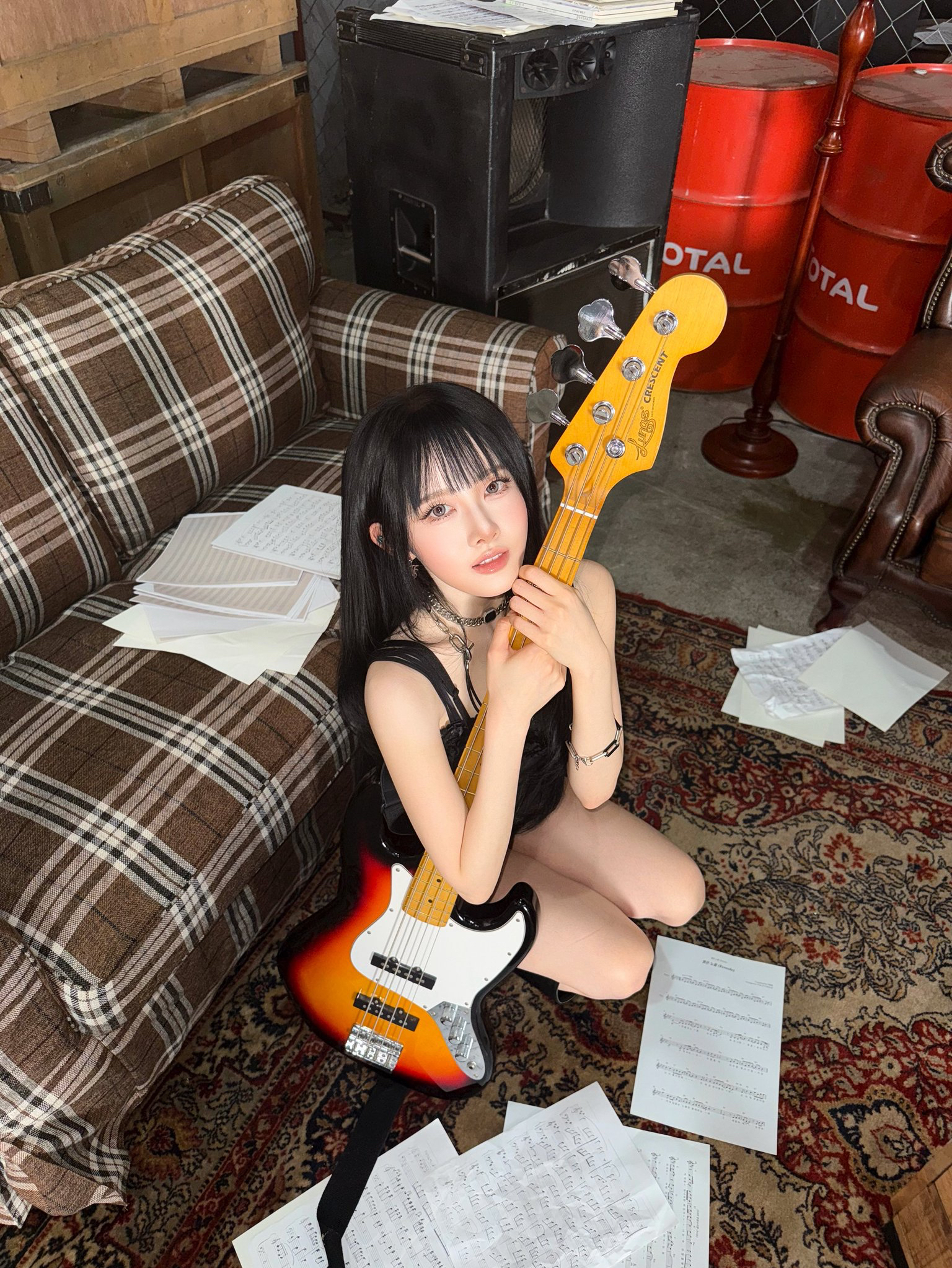 A moment captured by STAYC's fan