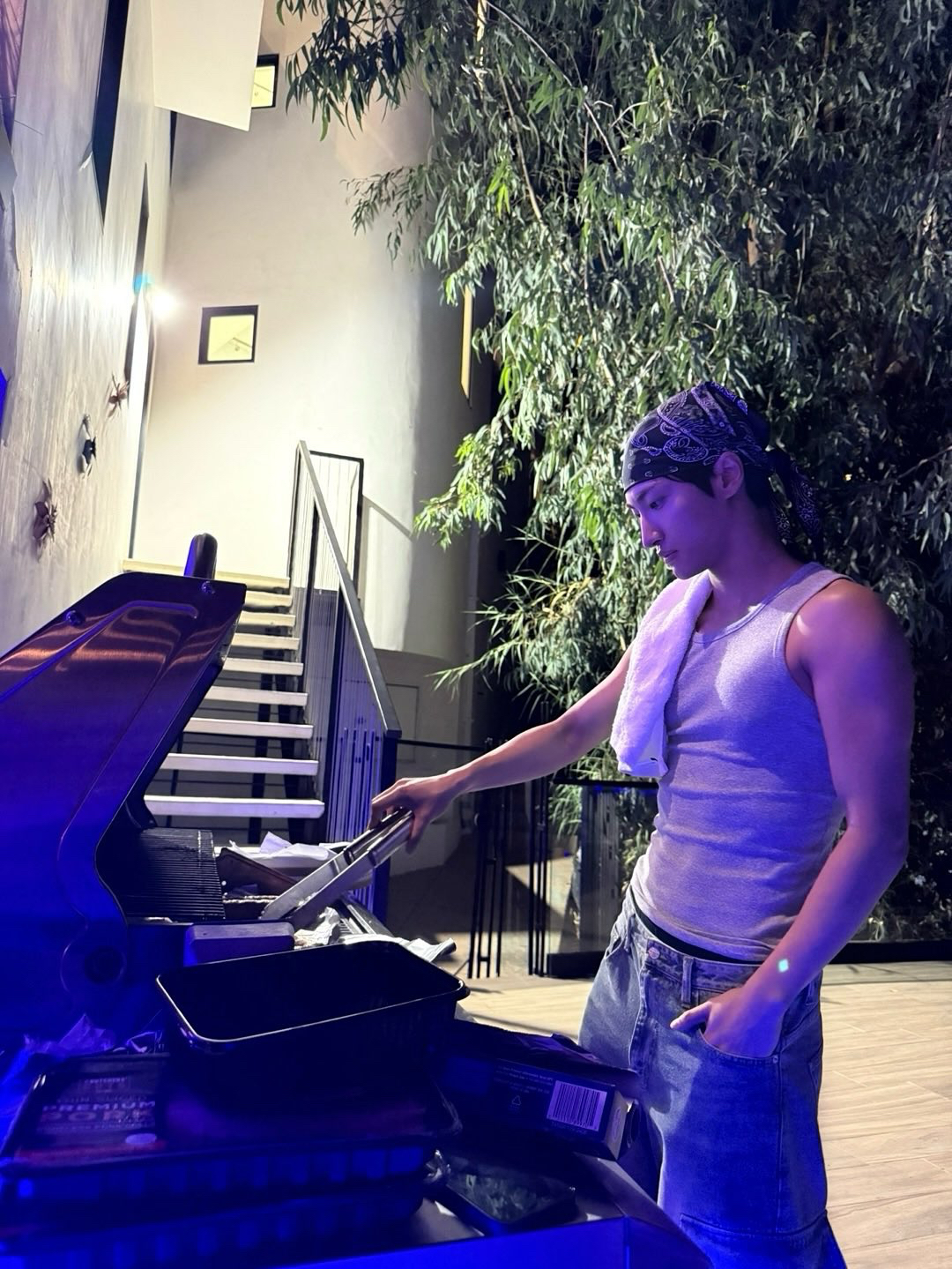 Recent activity shot of Seonghwa (ATEEZ)