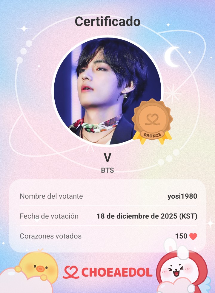 A moment captured by V (BTS)'s fan