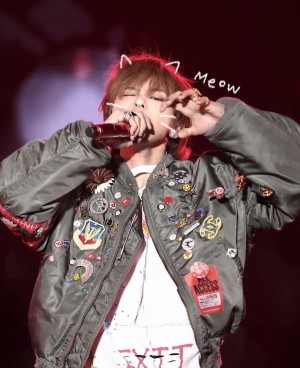 A moment captured by G-DRAGON (BIGBANG)'s fan